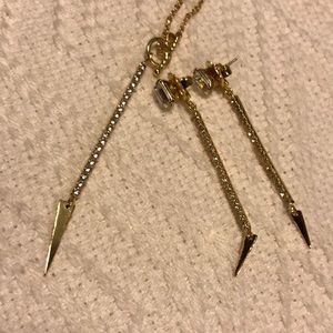 Sorrelli necklace and earring set